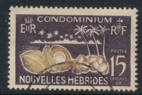 New Hebrides (Fr) 1963-67 Pictorials 15c