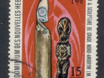 New Hebrides (Fr) 1972 Pictorials, Artifacts, Birds, Seashells 15c