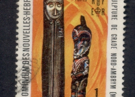 New Hebrides (Fr) 1972 Pictorials, Artifacts, Birds, Seashells 1f