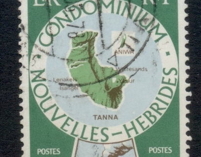 New Hebrides (Fr) 1977-78 Pictorials, Map 40f