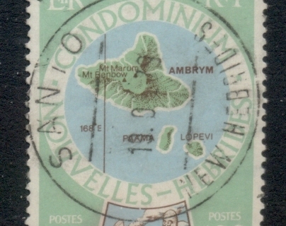 New Hebrides (Fr) 1977-78 Pictorials, Map 100f