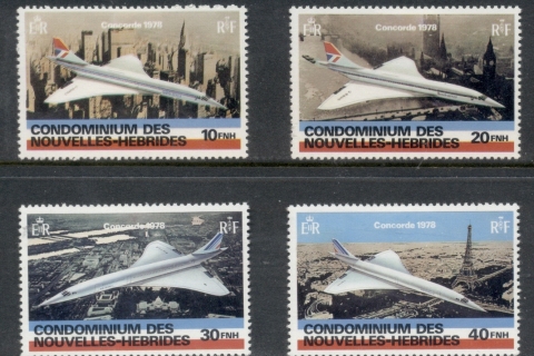 New Hebrides (Fr) 1978 Concorde