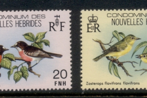 New Hebrides (Fr) 1980 Birds