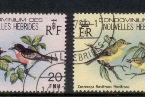 New Hebrides (Fr) 1980 Birds