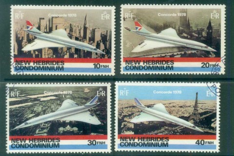 New Hebrides (Fr) 1978 British Airways Concorde