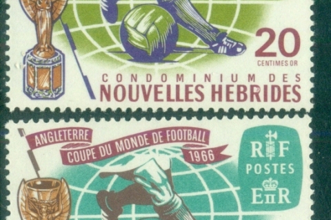 New Hebrides (Fr) 1966 World Cup Soccer