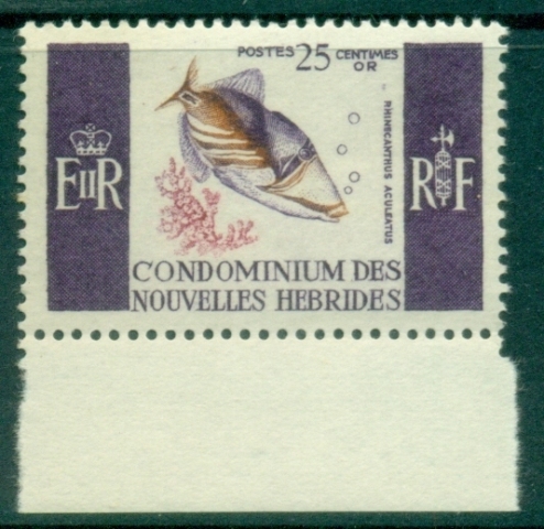 New-Hebrides-Fr-1966-Local-Motifs-Fish-25c-MUH
