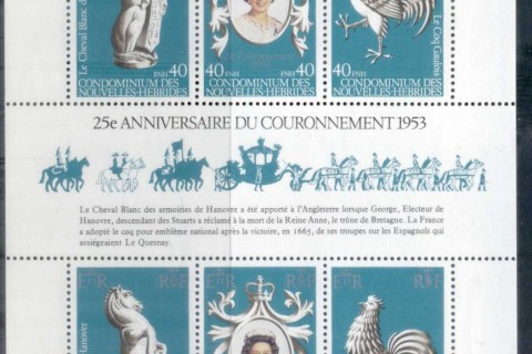 New-Hebrides-Fr-1978-QEII-Coronation-25th-Anniversary-MS-MUH