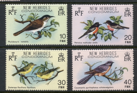 New Hebrides (Br) 1980 Birds