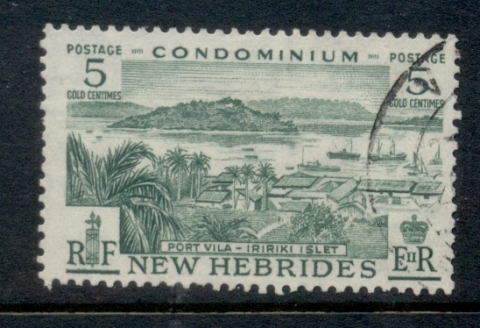 New Hebrides (Br) 1957 Pictorial View 5c