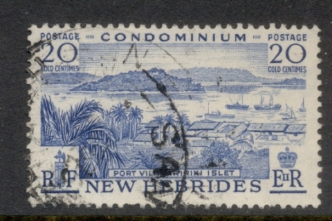 New Hebrides (Br) 1957 Pictorial View 20c