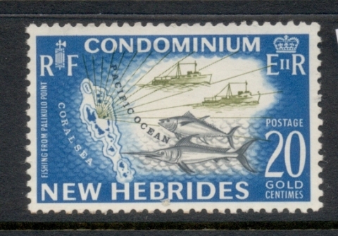 New Hebrides (Br) 1963-67 Pictorial 20c