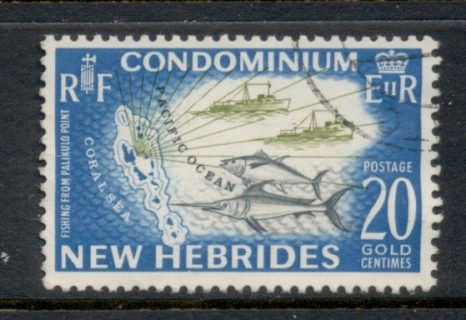 New Hebrides (Br) 1963-67 Pictorial 20c