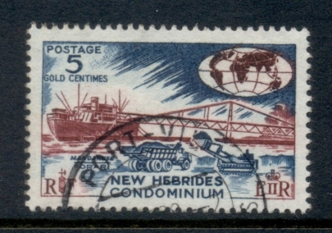 New Hebrides (Br) 1963-67 Pictorial 5c