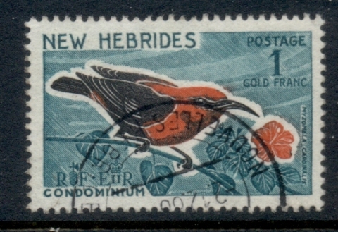New Hebrides (Br) 1963-67 Pictorial 1Fr