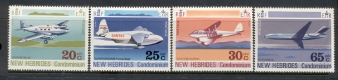 New Hebrides (Br) 1972 Airplanes