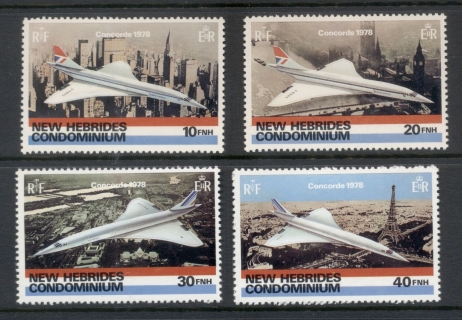 New Hebrides (Br) 1978 Concorde