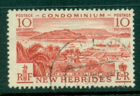 New Hebrides (Br) 1957 Pictorial 10c