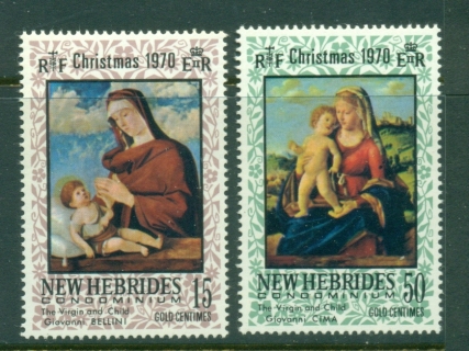 New Hebrides (Br) 1970 Xmas