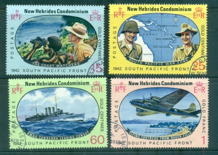 New Hebrides (Br) 1967 Allied Forces Anniv.