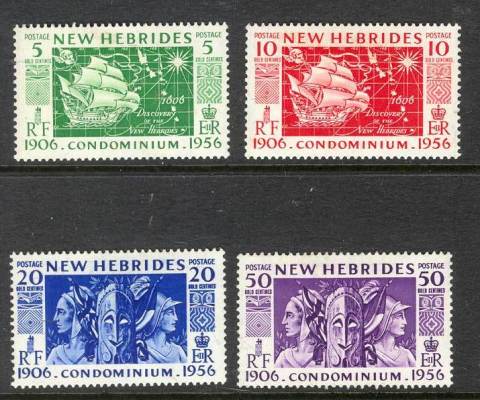 New Hebrides (Br) 1956 Anglo French Condo