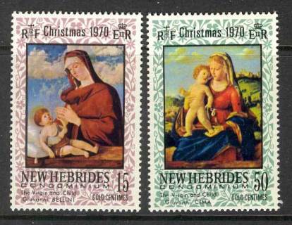 New Hebrides (Br) 1970 Xmas