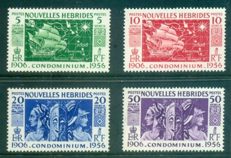 New Hebrides (Br) 1956 Anglo French Condominium, 50th Anniv