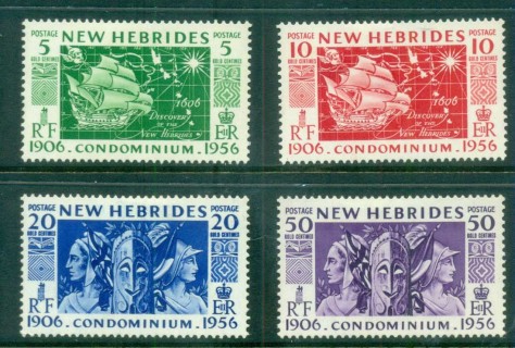 New Hebrides (Br) 1956 Anglo French Condominium, 50th Anniv