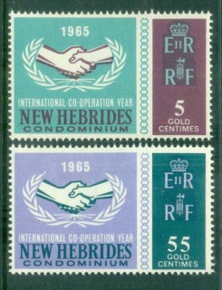 New Hebrides (Br) 1965 ICY International Cooperation Year