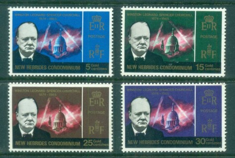 New Hebrides (Br) 1966 Winston Churchill