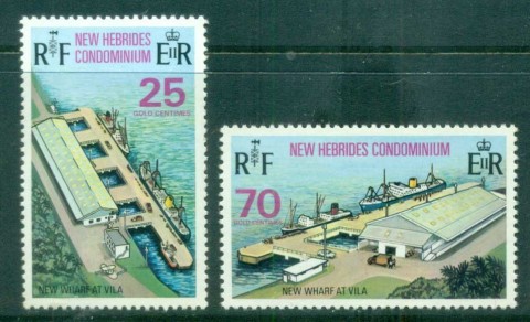 New Hebrides (Br) 1973 New Wharf Vila