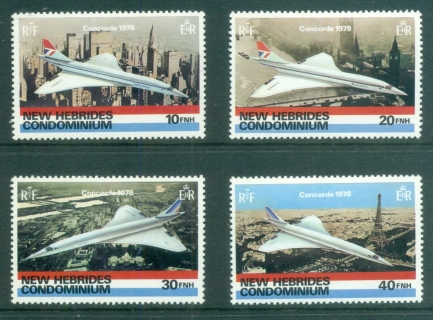 New Hebrides (Br) 1978 Concorde