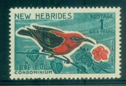 New Hebrides (Br) 1963-67 Birds 1fr