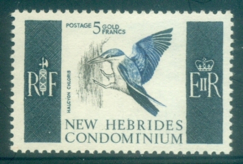 New Hebrides (Br) 1963-67 Birds 5fr