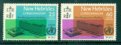 New-Hebrides-Br-1966-WHO-World-Health-Organisation-Headquarters