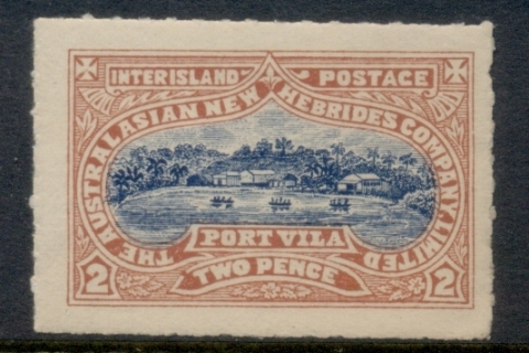 New Hebrides (Br) 1897 Local Post 2d
