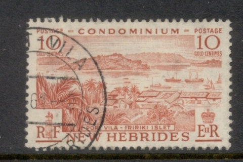 New Hebrides (Br) 1957 Pictorial View 10c