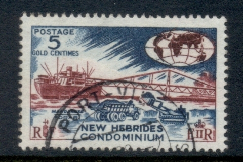 New Hebrides (Br) 1963-67 Pictorial 5c