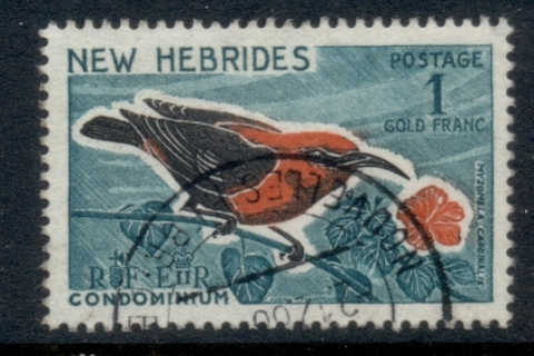 New Hebrides (Br) 1963-67 Pictorial 1Fr
