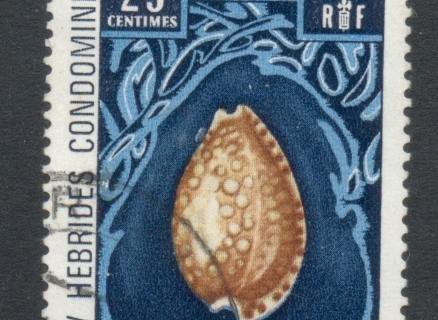 New Hebrides (Br) 1972 Pictorials, Atrifacts, Birds, Seashells 25c