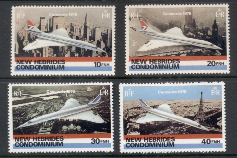 New Hebrides (Br) 1978 Concorde