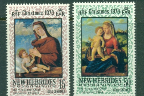 New Hebrides (Br) 1970 Xmas