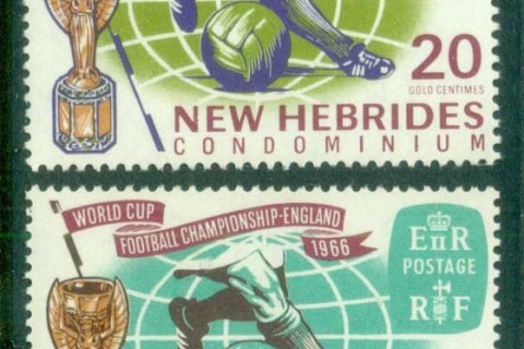 New Hebrides (Br) 1966 World Cup Soccer