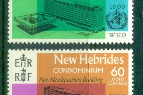 New Hebrides (Br) 1966 WHO World Health Organisation Headquarters