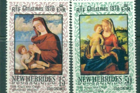 New Hebrides (Br) 1970 Xmas