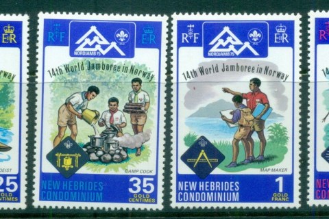 New Hebrides (Br) 1975 Boy Scout Jamboree, Lillehammer