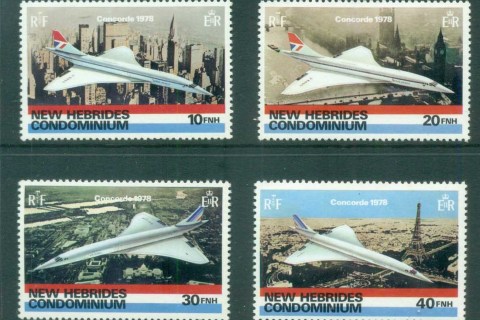 New Hebrides (Br) 1978 Concorde