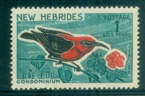 New Hebrides (Br) 1963-67 Birds 1fr