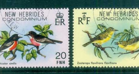 New Hebrides (Br) 1980 Birds