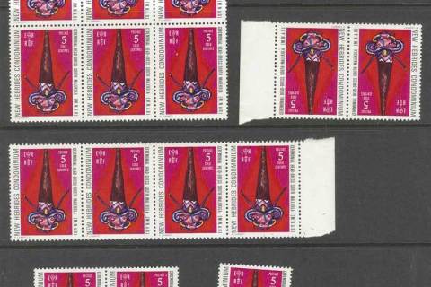 New Hebrides (Br) 1972 5c Mask